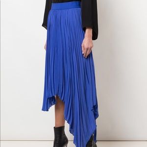 Alice and olivia blue skirt